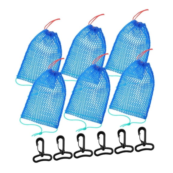 LICEWO Portable Crabs Baits Bag with Quick Drawstring Easy Use in Saltwater Freshwater