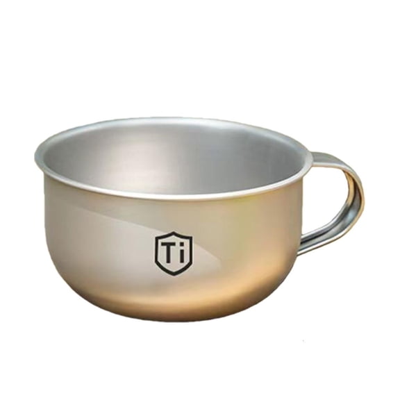 LICEWO Premium Hygienic Titaniums Coffees Cup for Outdoor Activity Comfortable Handle