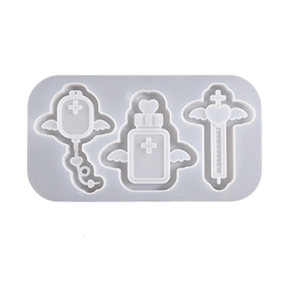 LICEWO Quicksands Mold Syringe Crystal Epoxy Resin Casting Shaker Mold DIY Crafts