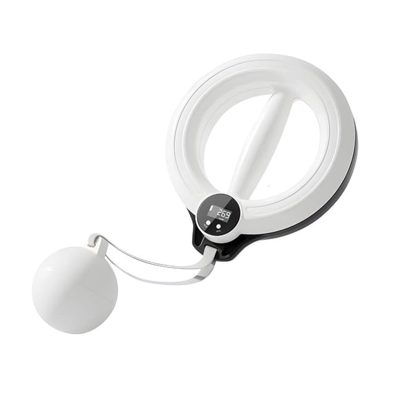 LICEWO Quiet Center Strengthener Hoop Equipped With Automatic Motion Transducer And Digital Display