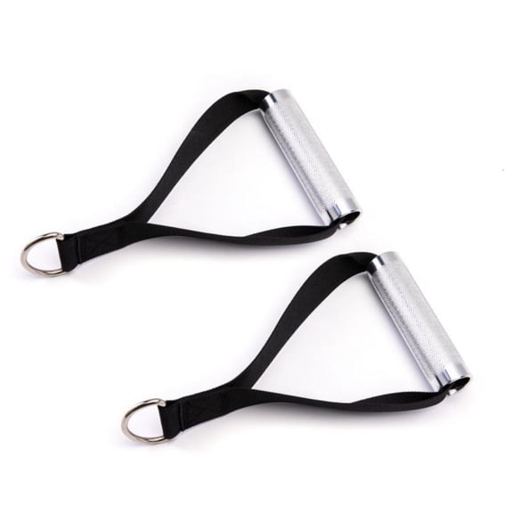 LICEWO Resistance Band Handle with D Rings Gym Cable Machine Attachments For Fitness