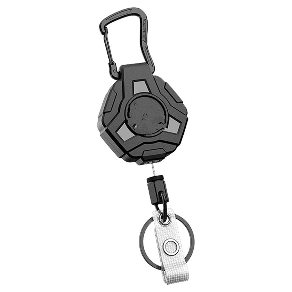 LICEWO Retractable Keychains with Steel Retractable Cord Outdoor ...