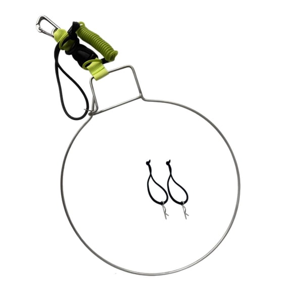 LICEWO Retractable Spring Hook Stringer and Clip for Secure Fish Carrying