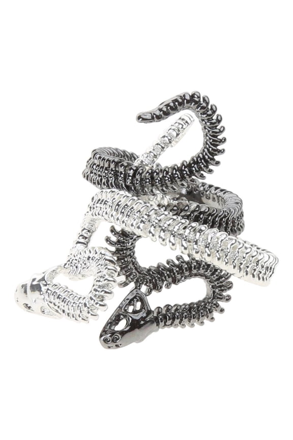 O Snake Bone Ring Irregular Rings Travel Accessories Christmas Anniversary Gift