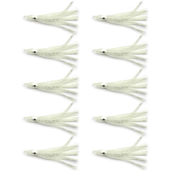 LICEWO Soft Baits Hook Attracting False Baits Squid Fishing Hook for Off-shore Angling