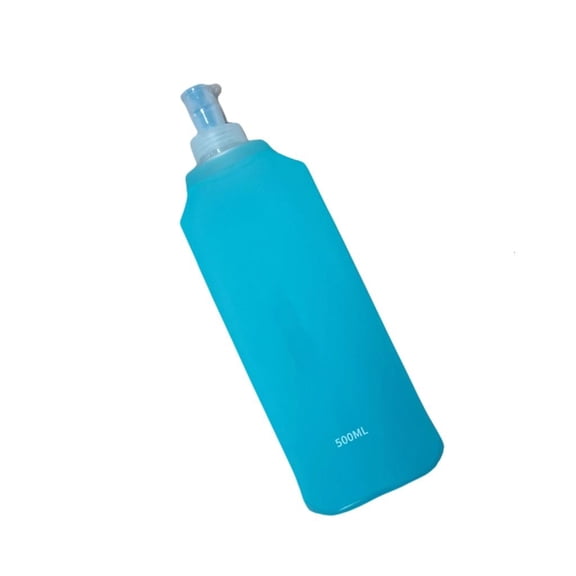 LICEWO Soft Flask Running Bottles Handheld Soft Folding Water Bottle Running Flask for Sports Hiking Pack