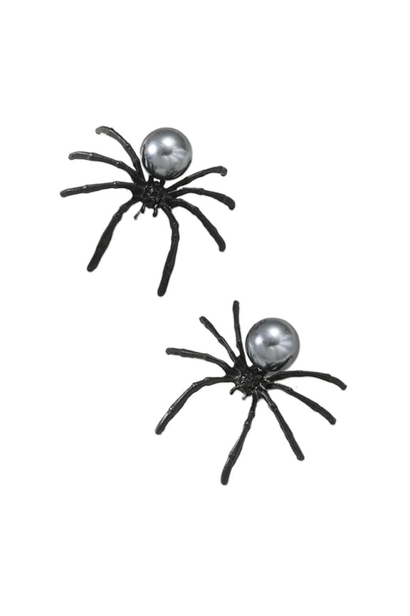 O Stylish Spiders Stud Earring Piercing Ear Jewelry Fashionable Ear Studs for Ear
