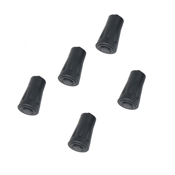 LICEWO Trekking Stick Tip Enhancing Grip Hiking Stick Accessories Rubber Texture for Improved Balances on Slipperys Trail