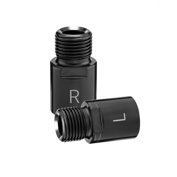 LICEWO Universals Thread Bike Pedals Adapters With Left/Right Marking Ergonomic Bike Pedals Extenders For Cruisers Bicycles