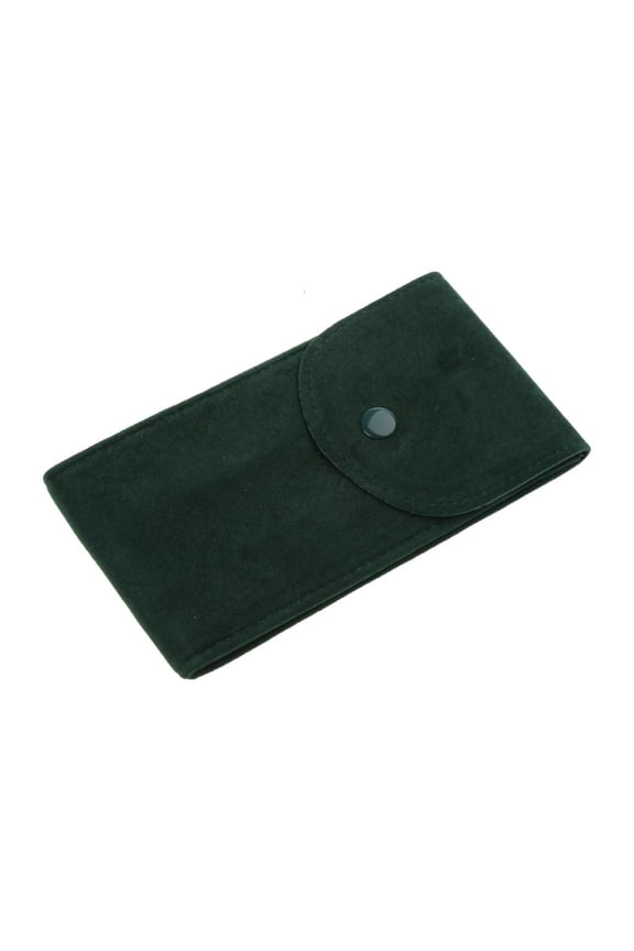 O Watch Storage Bag Velvet Watch Pouch Single Watch Organizer Bag for Men Women