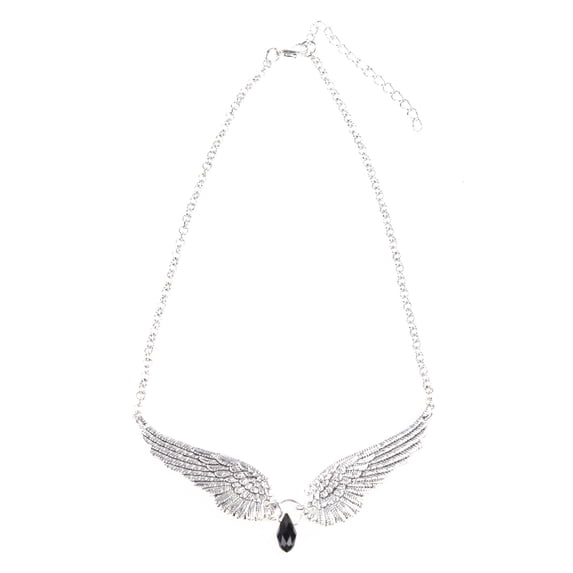 LICEWO Wing Choker Gothic Pendant Chain Necklace for Women Men Wedding Ornament