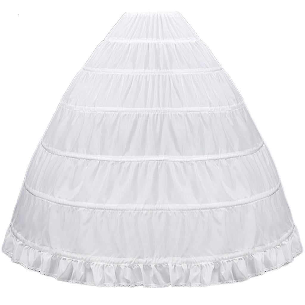 short white dress a line 3 Layer - A-Line Drawstring Petticoat - Wedding Petticoat