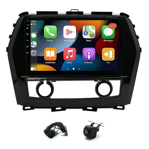 LICHENGTAI 10" Car Stereo 4GB+64GB Android 15 Carplay Android Auto GPS FM/RDS Fits for Nissan Maxima 2016-2023