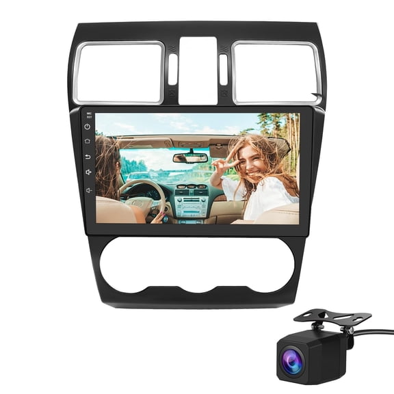LICHENGTAI 2+64G Car Stereo for Subaru Forester/WRX/Impreza 2015-2018 with Wireless Carplay Android Auto 9" Touch Screen Support GPS WiFi Bluetooth