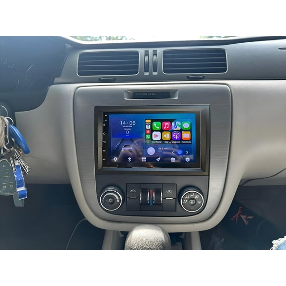 LICHENGTAI 2GB+32GB Car Stereo GPS Navigation 7" Touchscreen For Chevy Impala 2006-2013 Built-in Wireless CarPlay Android Auto Bluetooth WiFi DSP SWC Backup Camera Android 13