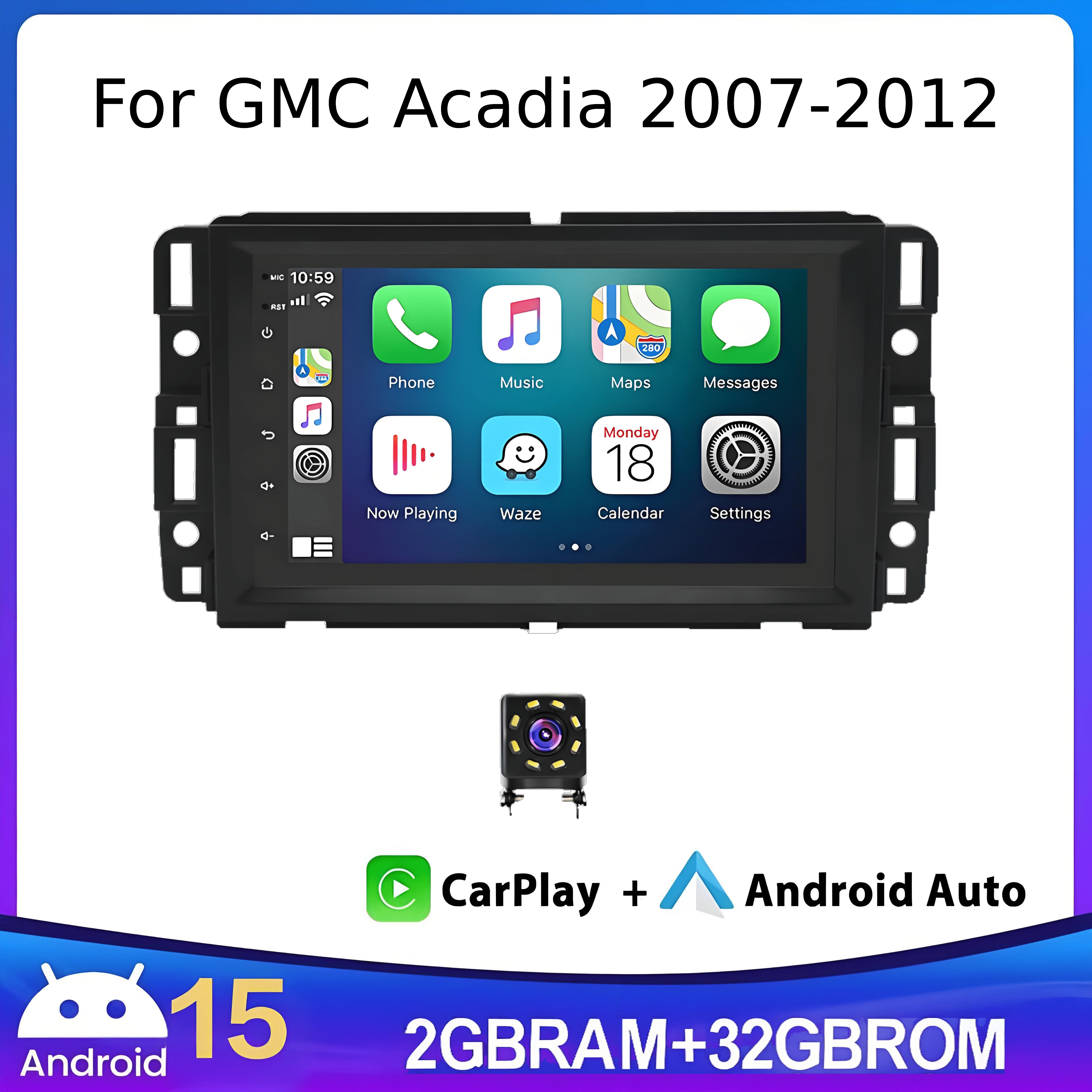 LICHENGTAI 2GB+32GB Car Stereo GPS Navigation 7