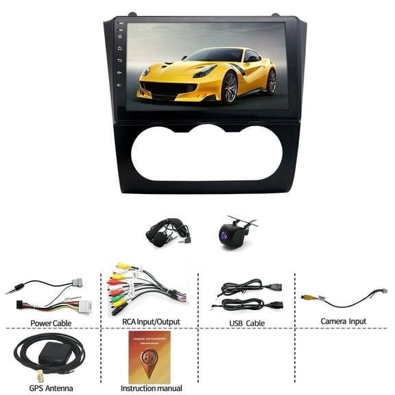 LICHENGTAI 4+64G Car Stereo for Nissan Altima 2008-2012 with Carplay Android Auto 9 Inch Car Radio Support GPS Navi Bluetooth WiFi DSP FM/RDS SWC