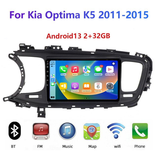 LICHENGTAI 9Inch Car Stereo Radio Fit For Kia Optima K5 20112015 with