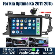 LICHENGTAI Android 11 Double Din Car Stereo Fit for Kia Optima K5 2011-2015, 9-Inch Touchscreen Car Radio in-Dash GPS Navigation with CarPlay and Android Auto, Bluetooth, Mirror Link, FM/AM, 2+32G