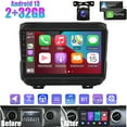 thumbnail image 1 of LICHENGTAI Android 12 Car Stereo Fit for Jeep Wrangler 2018-2019 with Apple Carplay&Android Auto, 9-inch Touch Screen Car Radio with Bluetooth FM/RDS Radio WiFi GPS Navigation, AHD Camera, 1 of 13