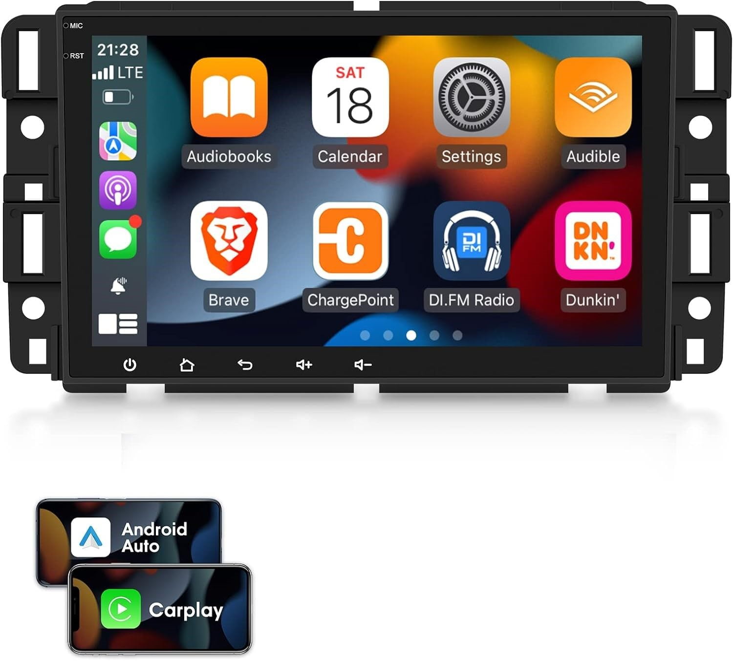 10-inch Android 14 Car Stereo With Wireless CarPlay & Android Auto For Ford Transit Connect 2010-2014 – GPS, Touch Screen, Backup Camera Included