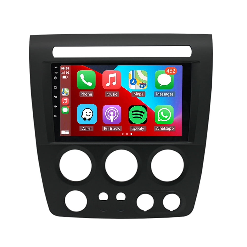 LICHENGTAI Car Stereo Radio Fit for Hummer H3 20052010, 9inch Android