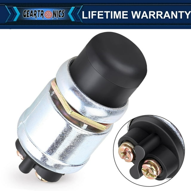 LICHENGTAI Engine Start Push, 12V 50A Heavy Duty Push Button Momentary