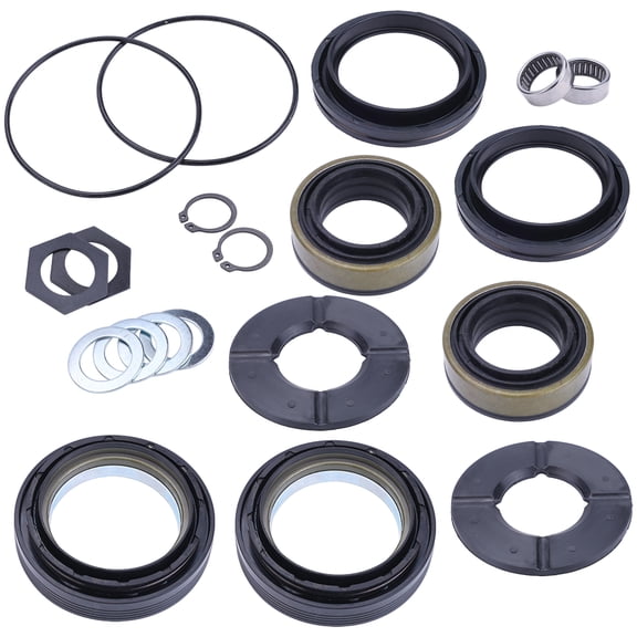 LICHENGTAI Front Axle Knuckle Seal Kit Replace F81Z4A322AA for Ford Super Duty F-250 F-350 F-450 F-550 Excursion 4X4 1998-2004 Leakproof