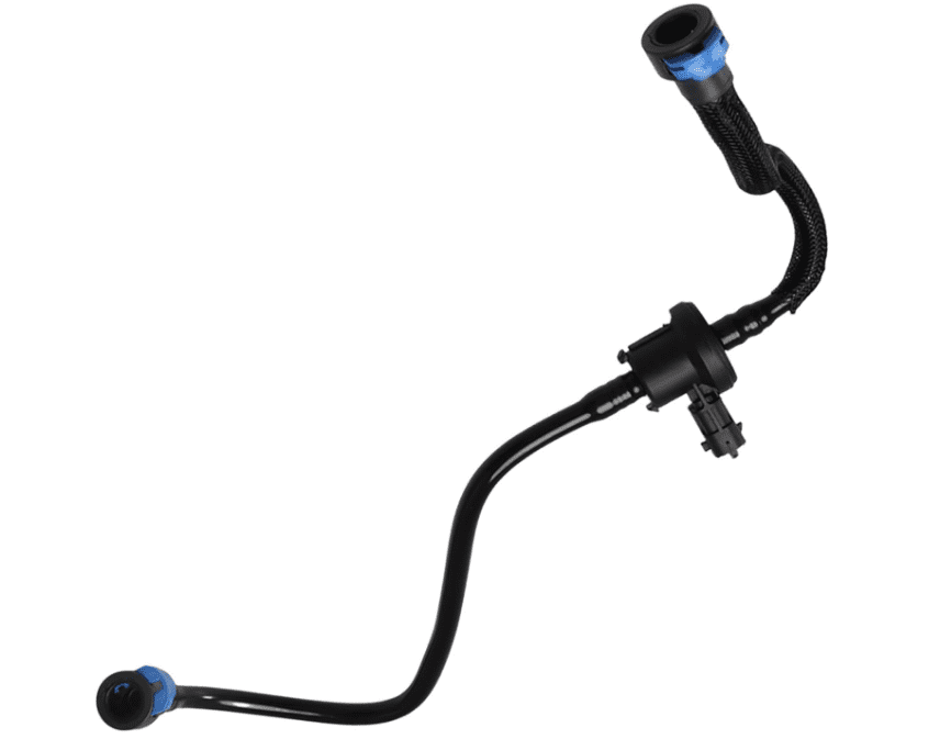 LICHENGTAI Vapor Canister Purge Valve Solenoid & Hose Assembly for 2012-2018 Ford Focus Replaces BV6Z-9D289-B BV6Z-9D289-A 911-777