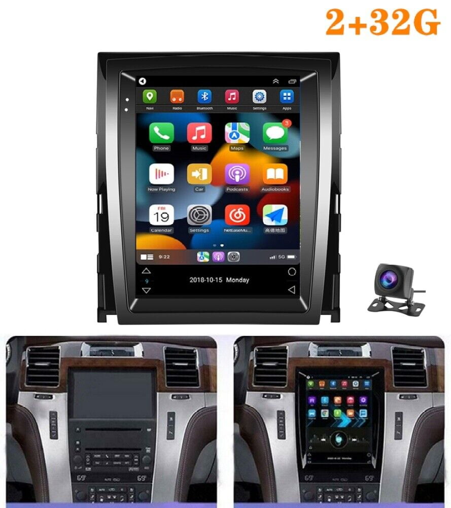 LICHENGTAI Vertical Car Radio Fit for Cadillac Escalade 20072014, 9.7