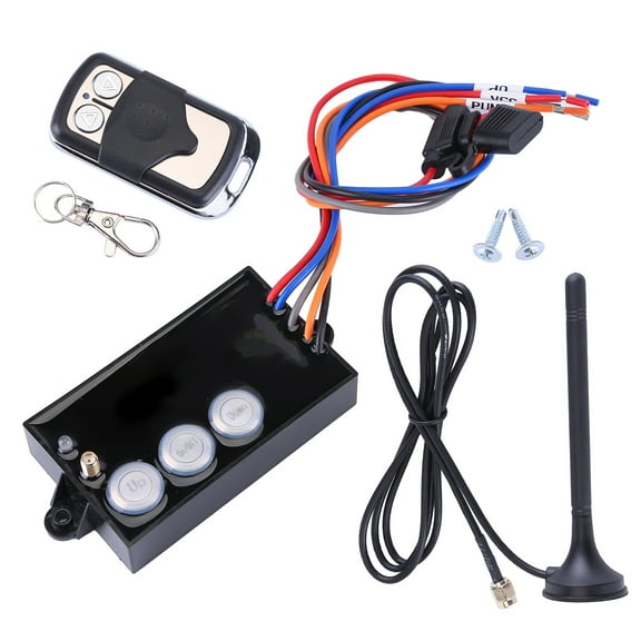 LICHENGTAI Wireless Remote Control System G3-H01 12 Volt Hydraulic Lift Winch Dual Valve Operation 50 Feet Range