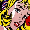thumbnail image 1 of LICHTENSTEIN - Girl With Hair Ribbon- CANVAS OR PRINT WALL ART, 1 of 3