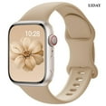 thumbnail image 1 of LIDAY Silicone Band Compatible with Apple Watch Bands 40mm 38mm 41mm 44mm 45mm 42mm 49mm Women Men,Soft Wristband Waterproof Replacement Sport Strap for iWatch Bands Series 9 8 7 6 5 4 3 2 1 SE Ultra, 1 of 7