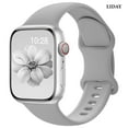 thumbnail image 1 of LIDAY Silicone Band Compatible with Apple Watch Bands 40mm 38mm 41mm 44mm 45mm 42mm 49mm Women Men,Soft Wristband Waterproof Replacement Sport Strap for iWatch Bands Series 9 8 7 6 5 4 3 2 1 SE Ultra, 1 of 7