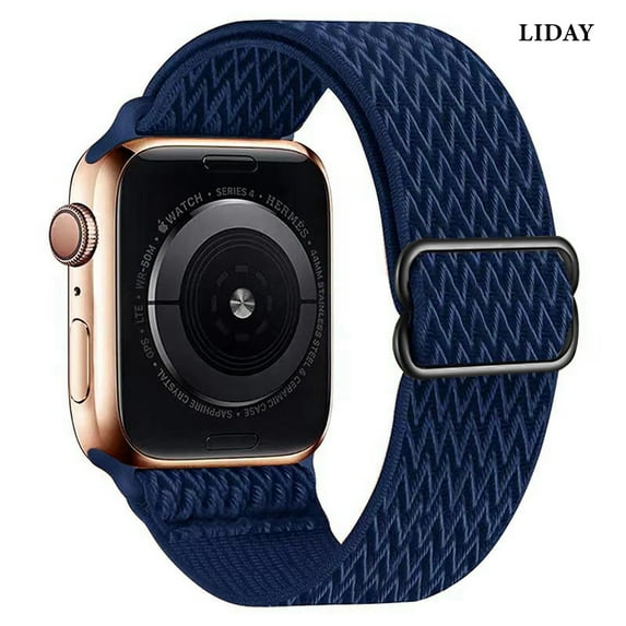 LIDAY Stretchy Solo Loop Bands Compatible with Apple Watch Ultra Band 49mm 45mm 44mm 42mm 41mm 40mm 38mm Men Women, Adjustable Sport Elastic Replacement Strap for iWatch Series 9 8 7 6 5 4 3 2 1 SE