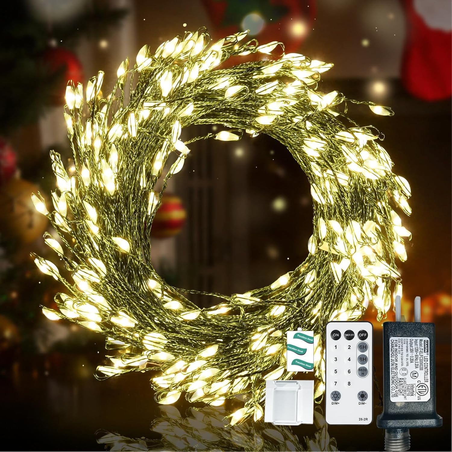 Plug In Fairy Lights With Remotenull