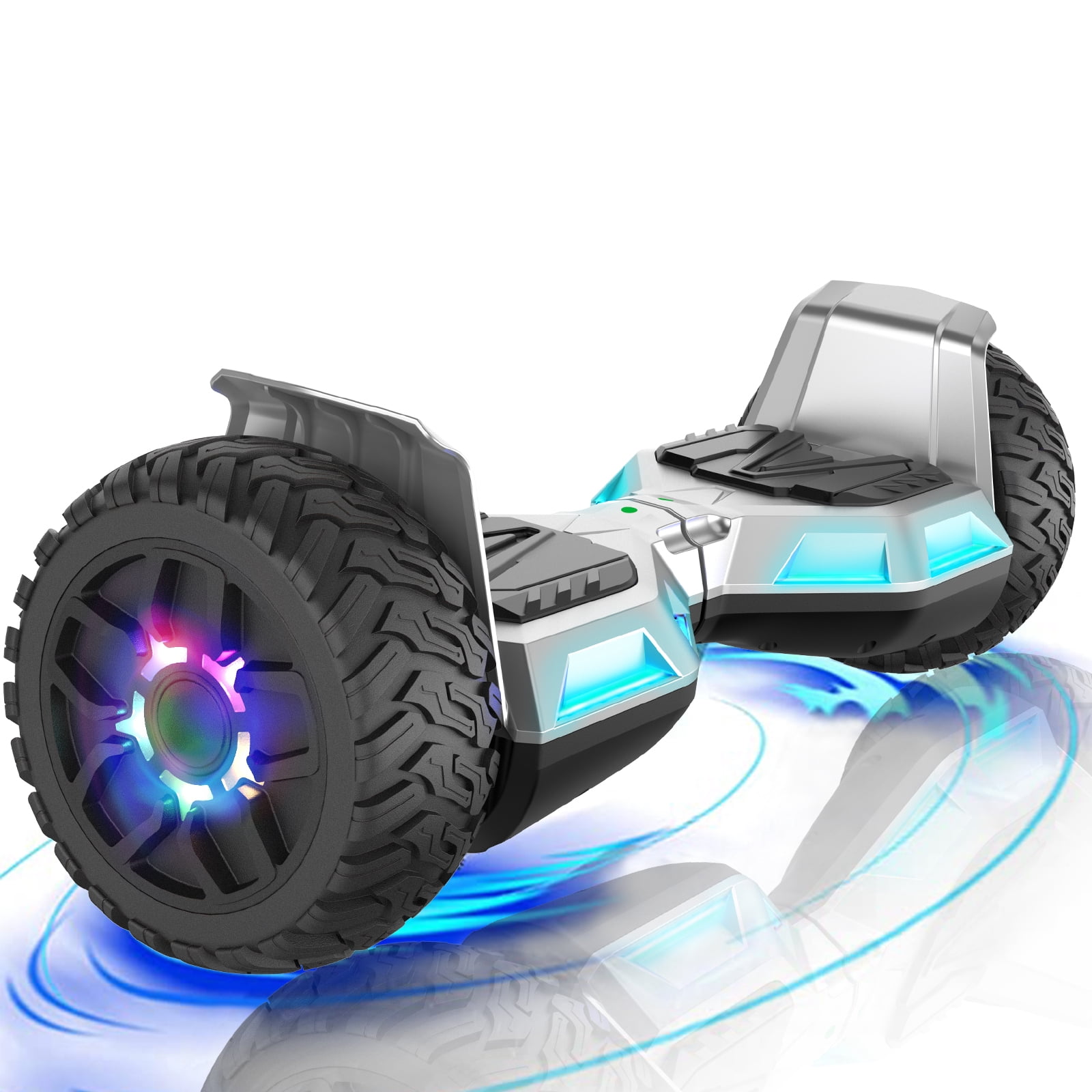 Electric All-Terrain Hoverboard For Kids And Adults Two Wheels Off Road  Hover Board Smart Self Balancing Scooter With Built In Speaker LED Lights 