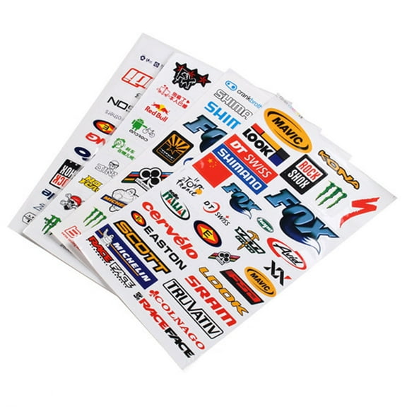 LIEAGLE DIY A4 Sticker Kit Automotive Decals for Bicycle Motorcycle