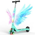 thumbnail image 1 of LIEAGLE Electric Scooter for Kids Ages 6-12, Lightweight and Adjustable Handlebar with Flashing Rainbow Lights, Glow PU Wheel, 1 of 7