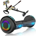 thumbnail image 1 of LIEAGLE Hoverboard Go Kart Combo, 6.5" Two Wheel Self Balancing Scooter with Seat Attachment & LED Lights, Suit for Adults and Kids, 1 of 8