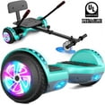 thumbnail image 1 of LIEAGLE Hoverboard Go Kart Combo, 6.5" Two Wheel Self Balancing Scooter with Seat Attachment & LED Lights, Suit for Adults and Kids, 1 of 8