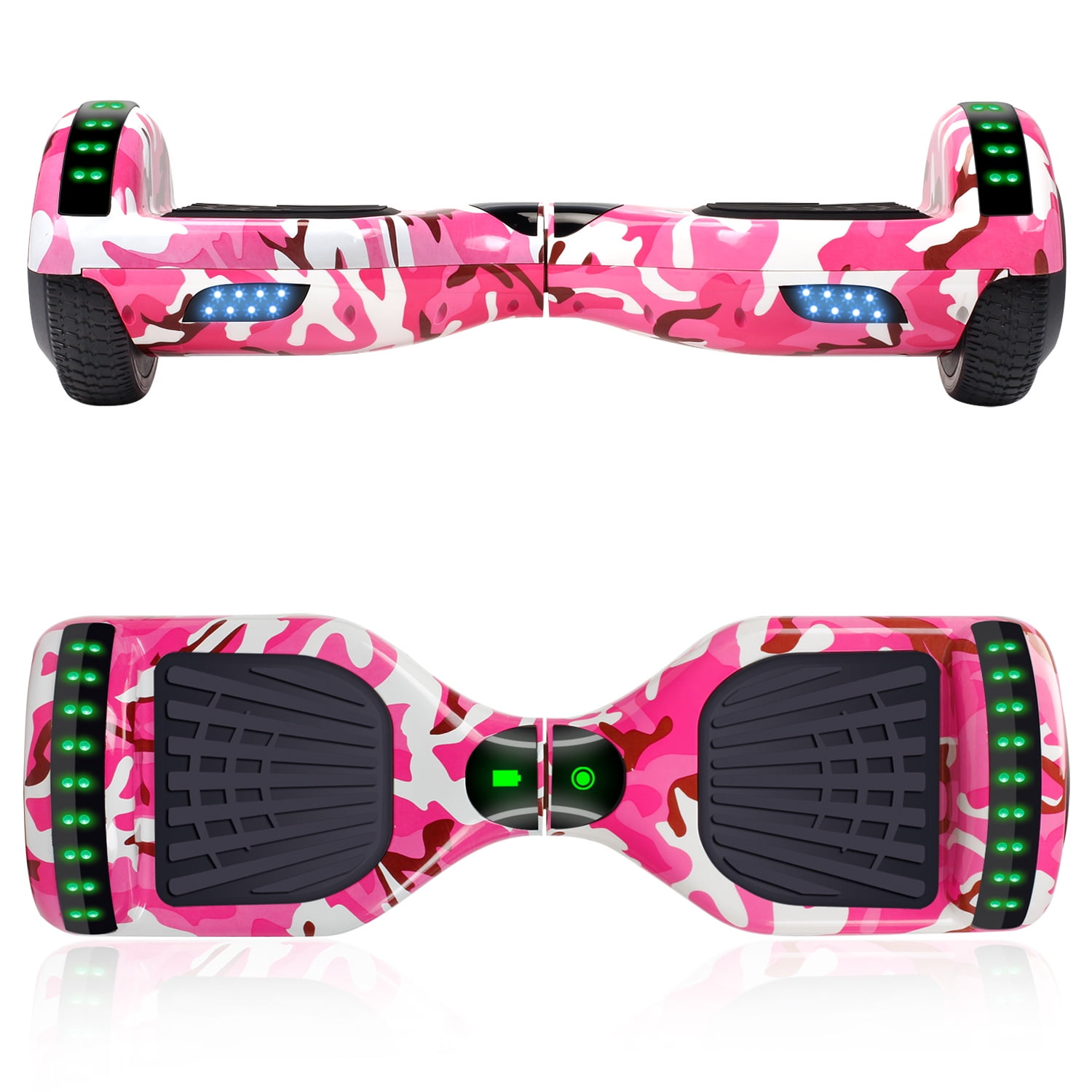 Pink camo hoverboard hotsell