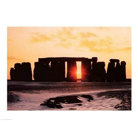 LIEBERMANS 'Stonehenge Winter Solstice' - Poster - 24x18