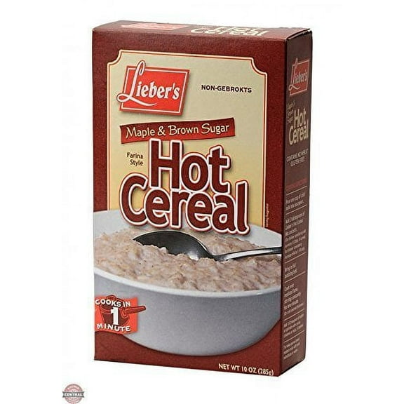 LIEBERS CEREAL HOT MAPLE BRN SGR
