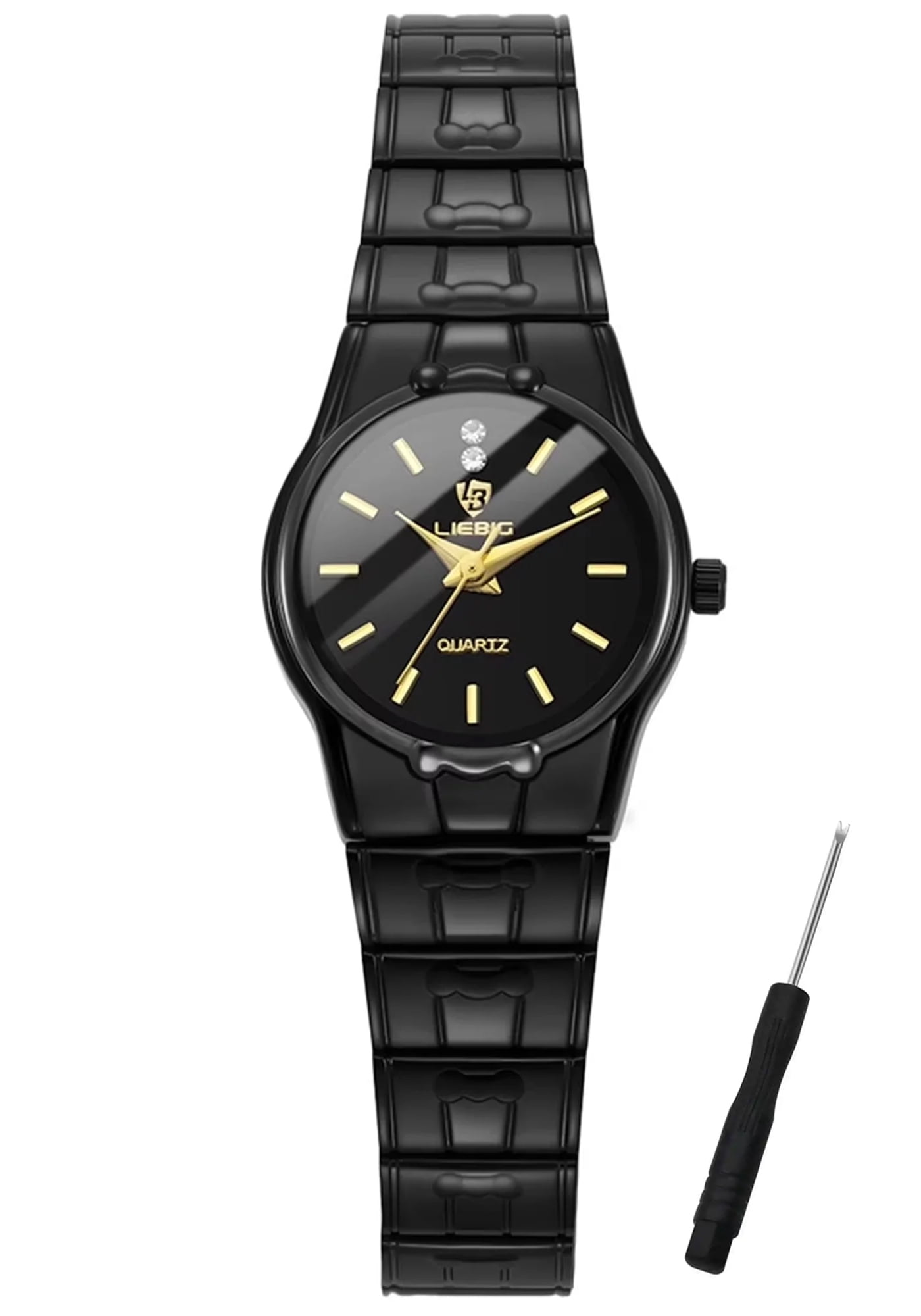 LIEBIG Gold Watches for Women Analog Quartz Business Formal Waterproof Womens Watch