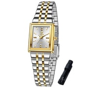 LIEBIG Gold Watches for Women Easy Read Ladies Quartz Waterproof Wrist Watch with Stainless Steel Strap