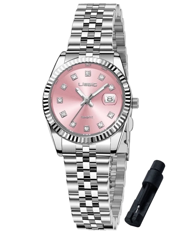 LIEBIG Watches for Women Luxury Easy Read Analog Quartz Dress Women's Watch,with Date Luminous Waterproof Ladies Watches for Small Wrists