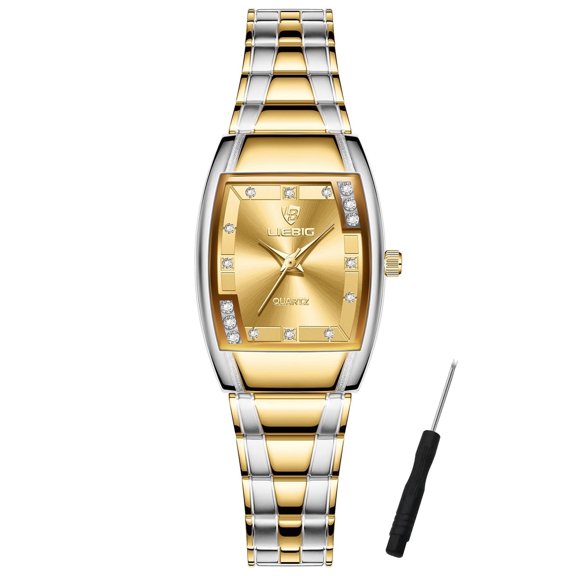 LIEBIG Watches for Women Wrist Watches Waterproof Womens Watch Casual Fashion Simple Square Quartz Wristwatch