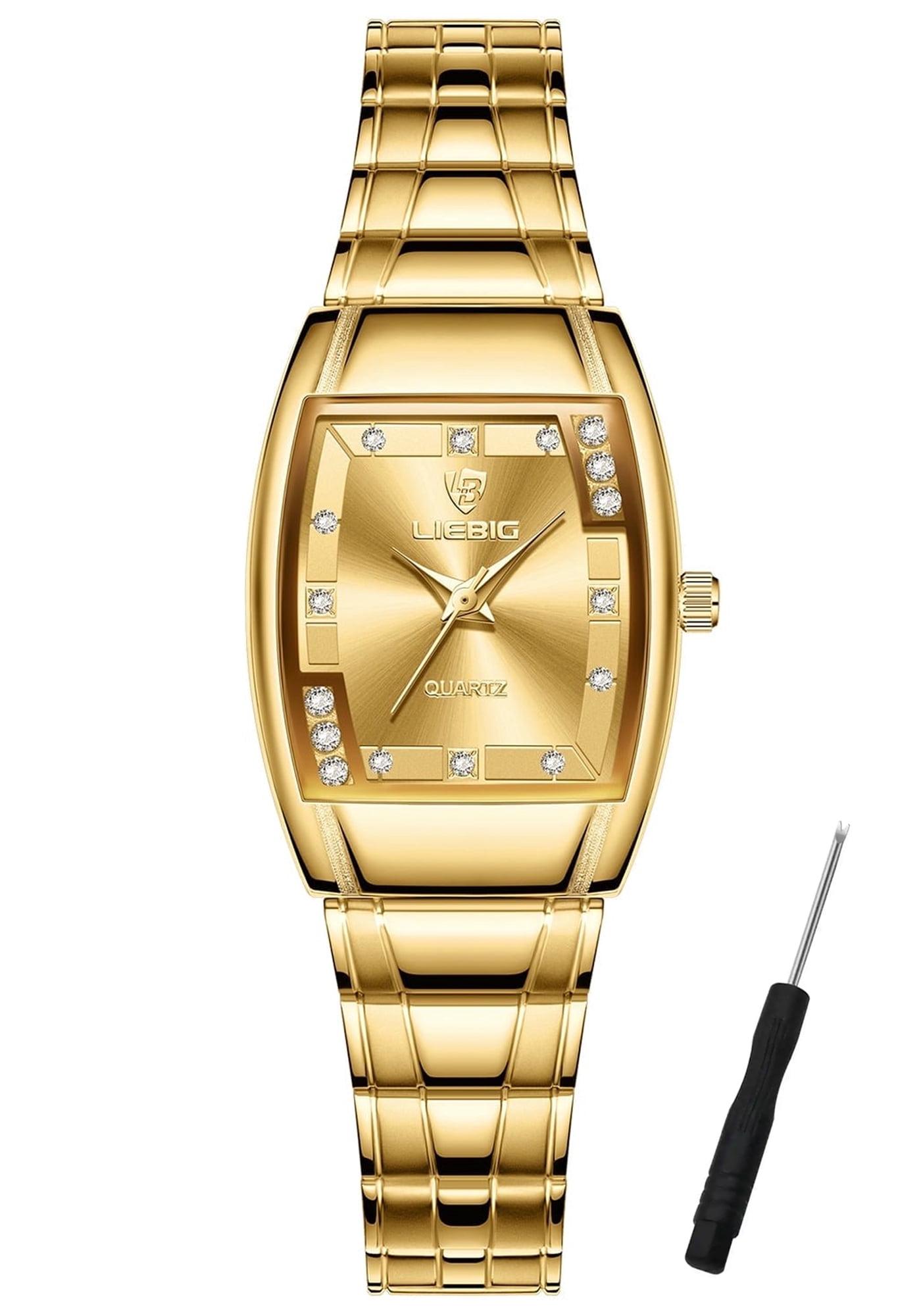 LIEBIG Watches for Women Wrist Watches Waterproof Womens Watch Casual Fashion Simple Square Quartz Wristwatch