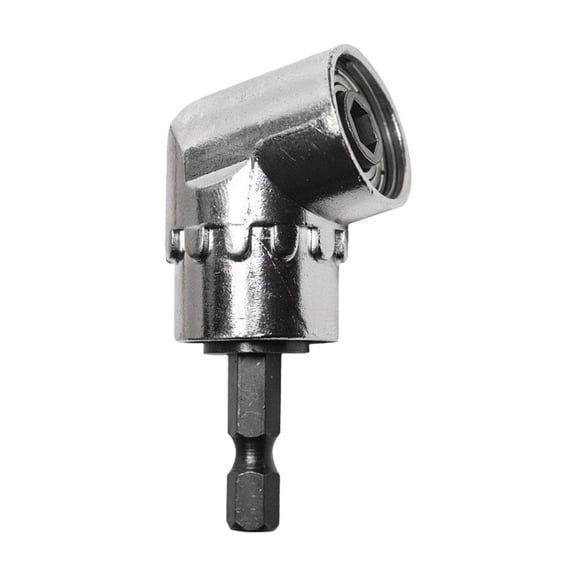 LIERTOUR 105 Degree Right Angle Drill Attachment Extension Hex Shank Screwdriver Bit Holder Adapter Multi-function Corner Turning Tool for Power Drill in Narrow Space